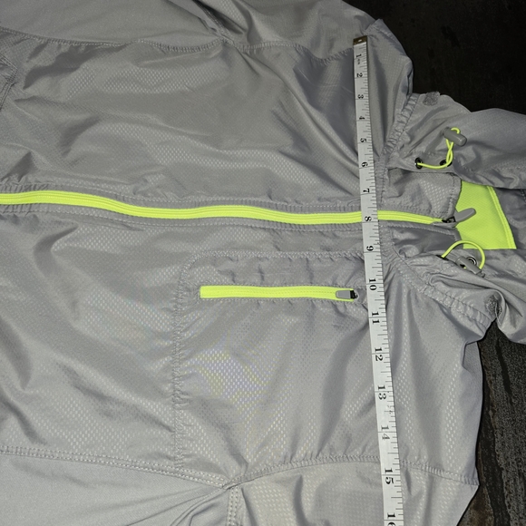 Danskin Women's Gray Utility Jacket with Neon Accents - Picture 9 of 12